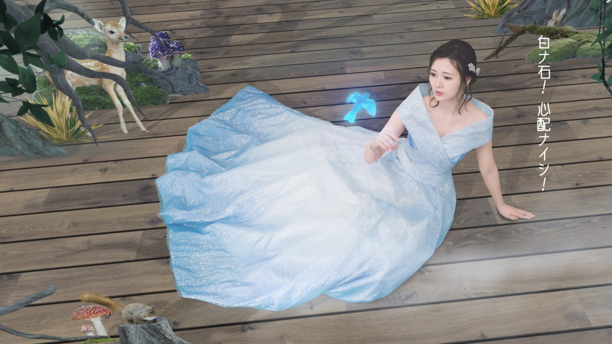 白石麻衣、美しい水色ドレス姿でお姫様に　乃木坂46卒業後初のCM出演
