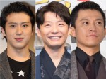 （左から）尾上松也、星野源、小栗旬