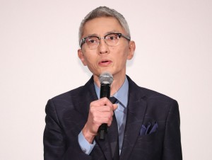 映画『罪の声』初日舞台あいさつに登壇した松重豊