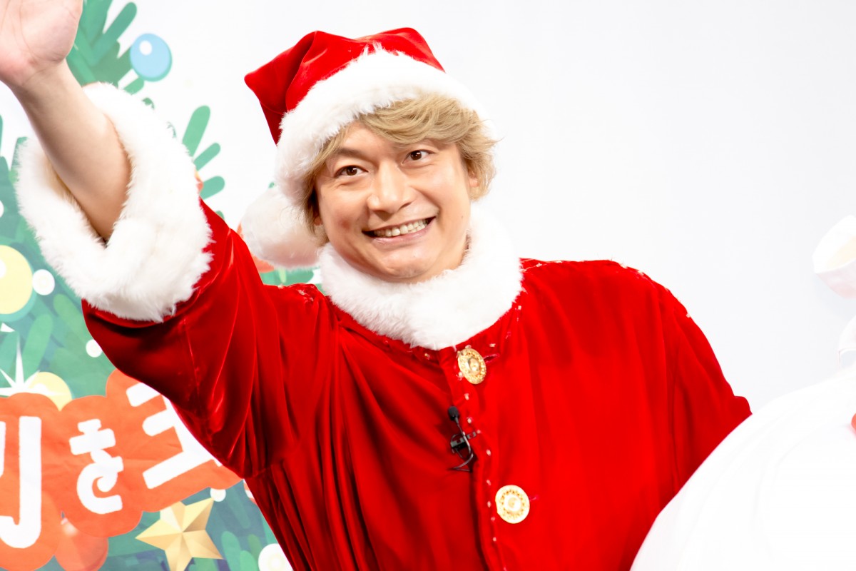 香取慎吾、クリスマスの予定は「最近日本一になった仲間とクリスマスパーティーしたい！」