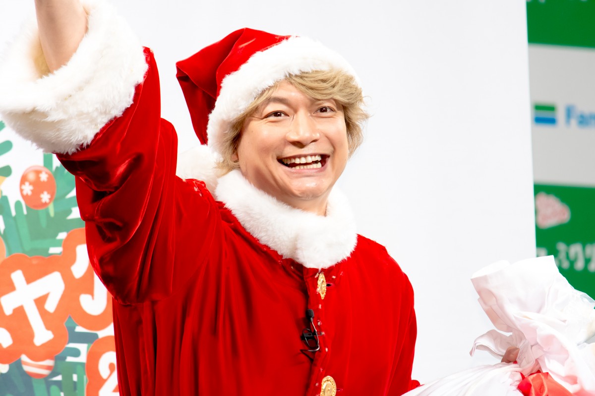 香取慎吾、クリスマスの予定は「最近日本一になった仲間とクリスマスパーティーしたい！」