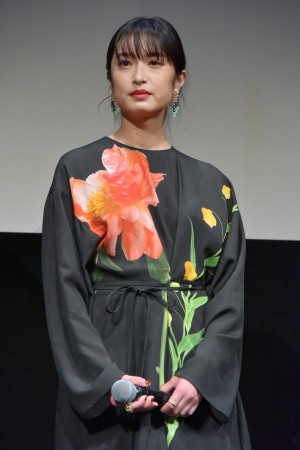 第33回東京国際映画祭 特別招待作品『あのこは貴族』舞台あいさつに登場した門脇麦