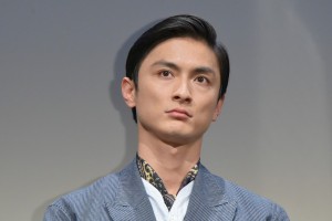 第33回東京国際映画祭 特別招待作品『あのこは貴族』舞台あいさつに登場した高良健吾