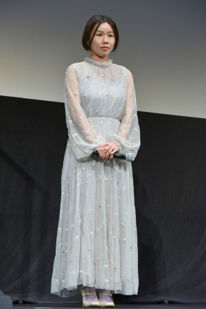 第33回東京国際映画祭 特別招待作品『あのこは貴族』舞台あいさつに登場した岨手由貴子監督