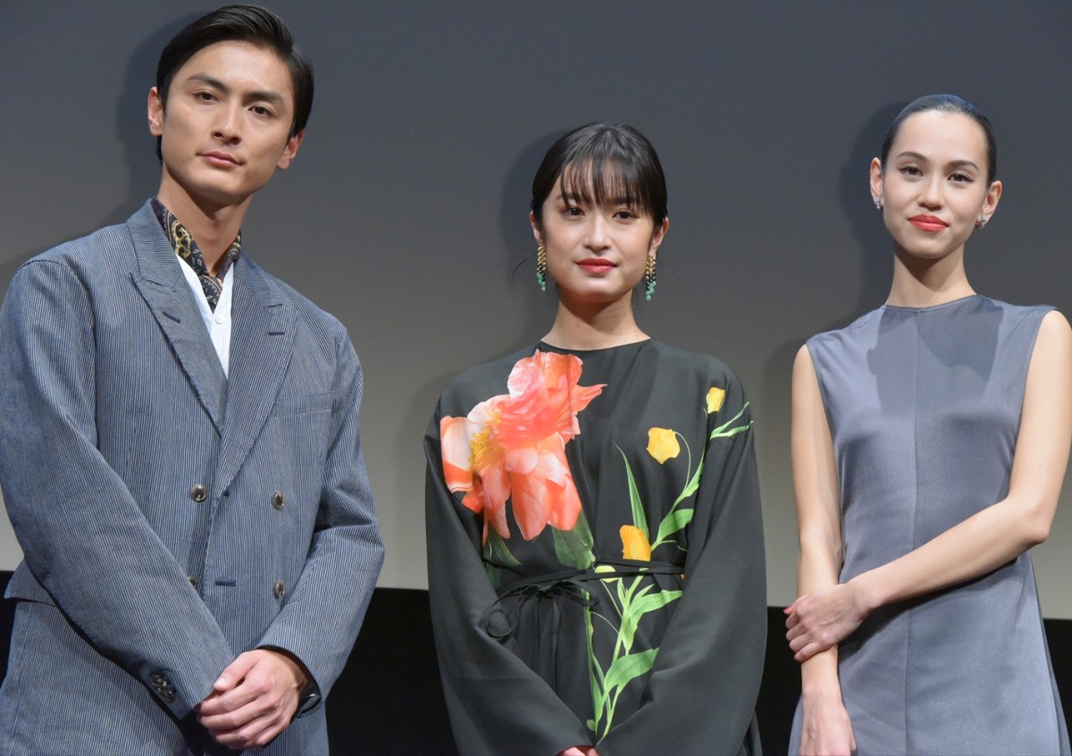 (左から)高良健吾、門脇麦、水原希子