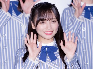 日向坂46ドキュメンタリー映画『3年目のデビュー』舞台あいさつに登場した齊藤京子