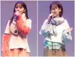 「SHIBUYA SCRAMBLE FESTIVAL 2020 Produced by anan」にて（左から）乃木坂46・齋藤飛鳥、山下美月