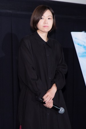 映画『ジオラマボーイ・パノラマガール』公開記念舞台あいさつに登場した瀬田なつき監督