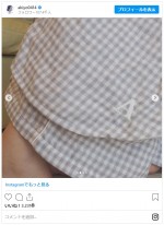 イニシャル付きパジャマ　※「吉田明世」インスタグラム