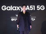 「Galaxy A51 5G」メディア向け記者発表会に登場したゆりやんレトリィバァ