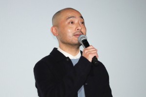 映画『罪の声』大ヒット舞台あいさつに登場した宇野祥平