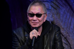 映画『妖怪大戦争 ガーディアンズ』映画始動記者会見に登場した三池崇史監督