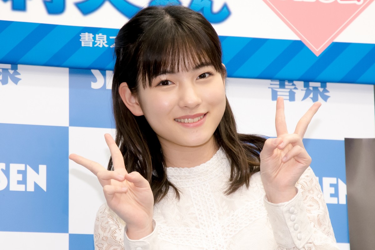 モー娘。北川莉央、初写真集の点数は100点満点「ちょっと自信がつきました」