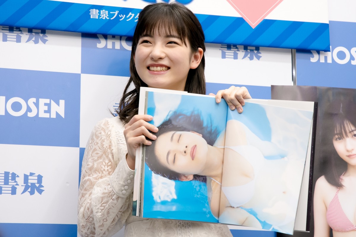 モー娘。北川莉央、初写真集の点数は100点満点「ちょっと自信がつきました」