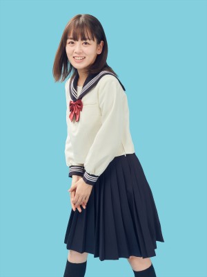 真夜中ドラマ『どんぶり委員長』（BSテレ東）で主演を務める伊原六花