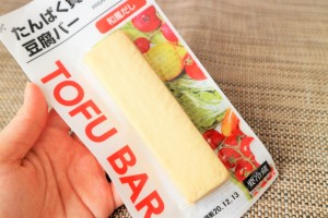 コンビニ新商品レビュー　豆腐バー