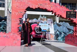 ＜ハリー・ポッター 魔法ワールドのクリスマス at LAZONA＞オープニングイベントに登場した堀田茜