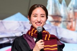 ＜ハリー・ポッター 魔法ワールドのクリスマス at LAZONA＞オープニングイベントに登場した堀田茜