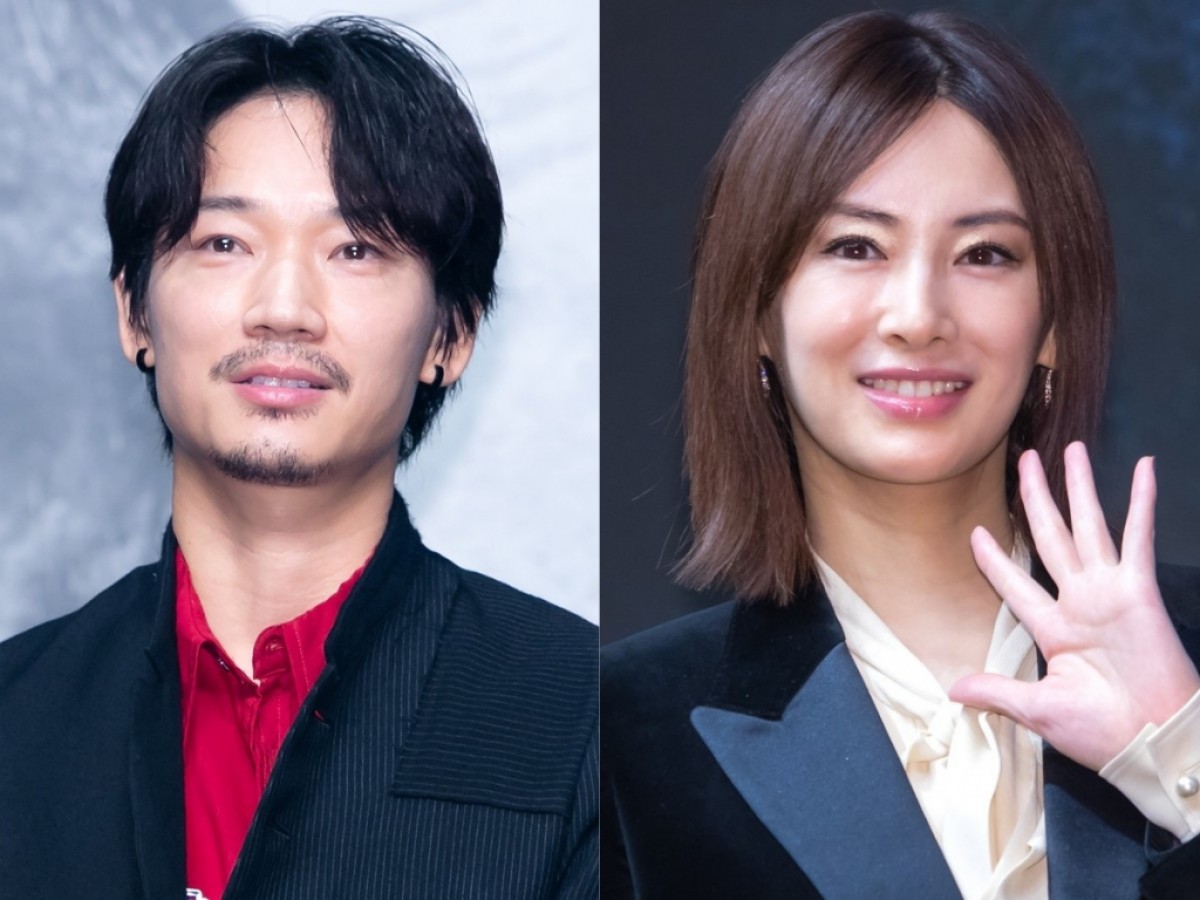 (左から)綾野剛、北川景子