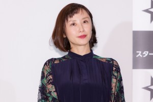 映画『家なき子 希望の歌声』公開前トークイベントに登場した山口もえ