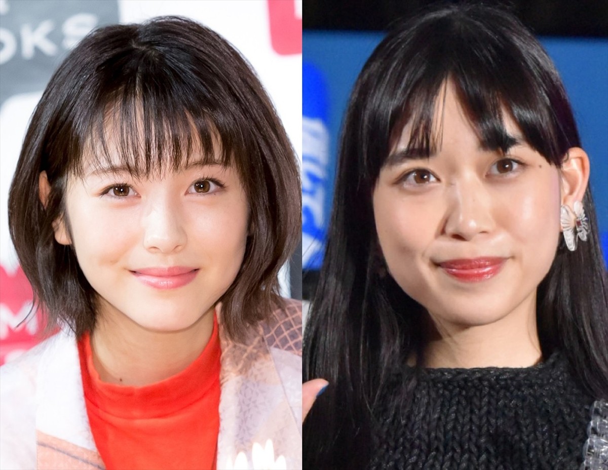 (左から)浜辺美波、森川葵