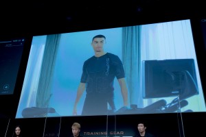 「SIXPAD HOME GYM」記念イベントにVTR出演したクリスティアーノ・ロナウド