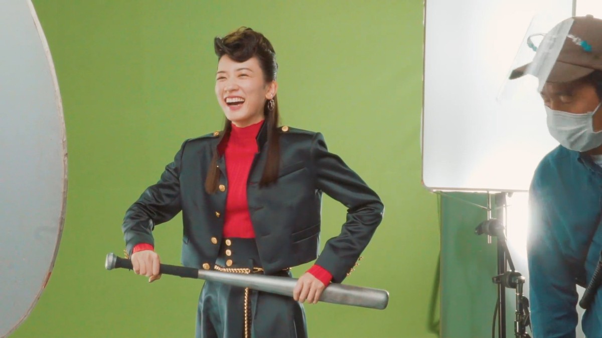 深田恭子＆多部未華子＆永野芽郁、“美人3姉妹”が学ラン姿でクールな男子学生に
