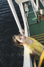 STU48・石田千穂ファースト写真集『檸檬の季節』裏表紙ビジュアル