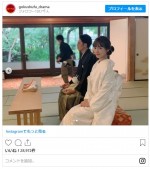 川口春奈、かわいすぎる白無垢姿。和装の玉木宏と共に　※ドラマ『極主夫道』公式インスタグラム