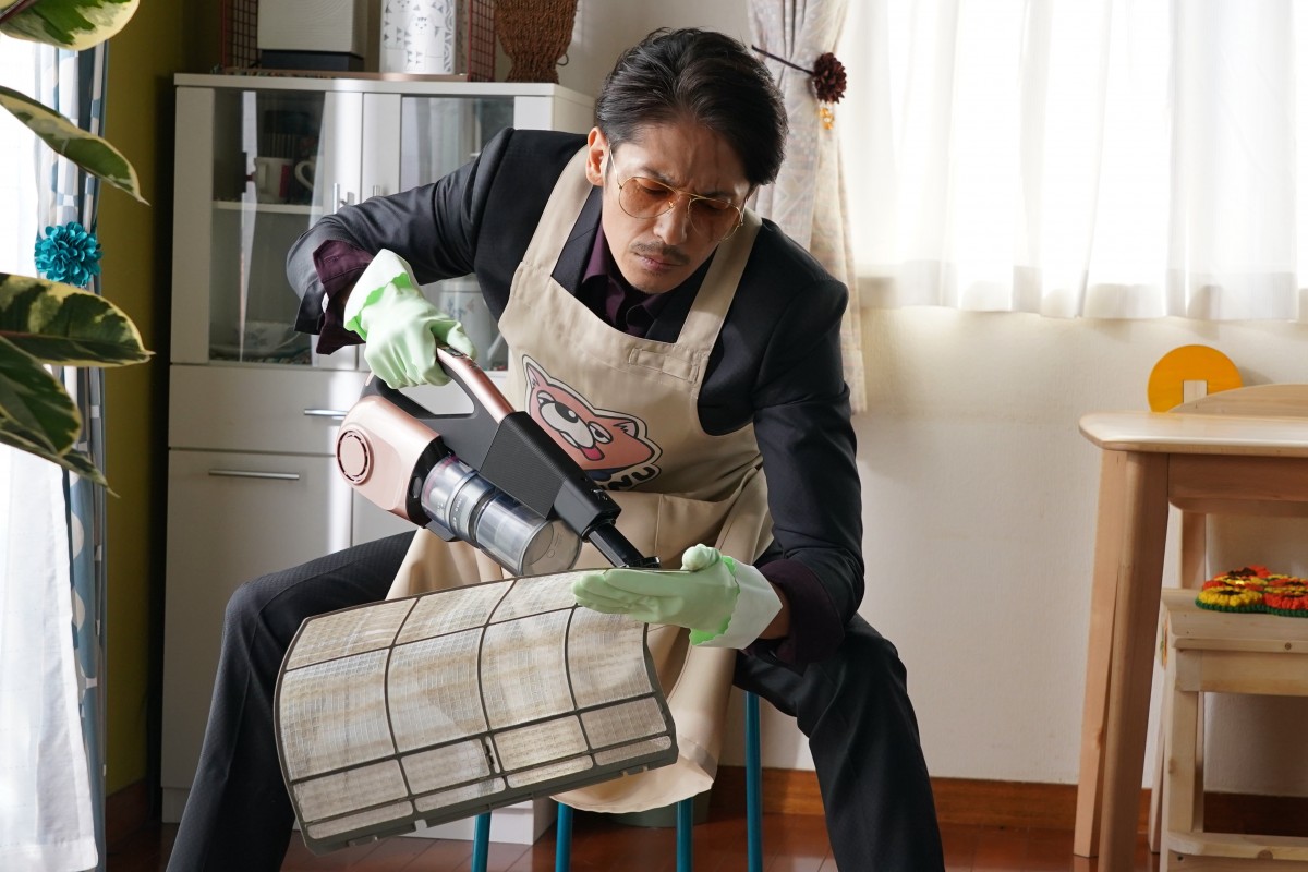 『極主夫道』“龍”玉木宏＆“酒井”古川雄大　アニメポーズに視聴者爆笑「永久保存版」
