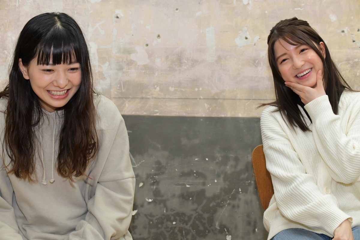 川島海荷、友人・新井郁との初仕事に笑顔「ずっと楽しみでした」