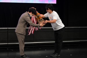 「R‐1グランプリ2021」やります会見に登場したマヂカルラブリー・野田クリスタル