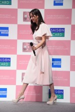 新川優愛、SAISON ROSE GOLD AMERICAN EXPRESS（R） CARD 発表会に出席