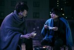 【写真】岡田将生×志尊淳の仲むつまじい様子も『さんかく窓の外側は夜』メイキング映像