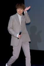 白濱亜嵐、映画『10万分の1』初日舞台あいさつに登壇