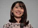 映画『真･鮫島事件』初日舞台あいさつに登場した鶴見萌