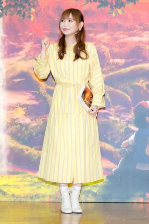 『劇場版ポケットモンスター ココ』アフレコイベントに登場した中川翔子（カレン役）