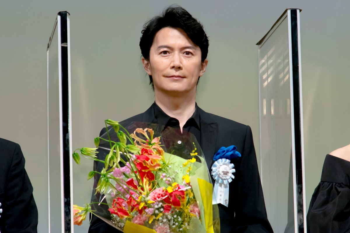 福山雅治「TAMA映画賞」最優秀男優賞を受賞　神木隆之介に感謝「何かおごります」