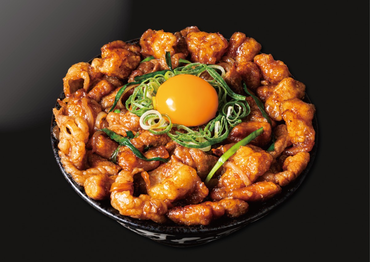 伝説のすた丼屋「すたみな“極”ホルモン丼」