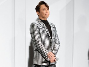 映画『天外者』完成披露上映会に出席した西川貴教