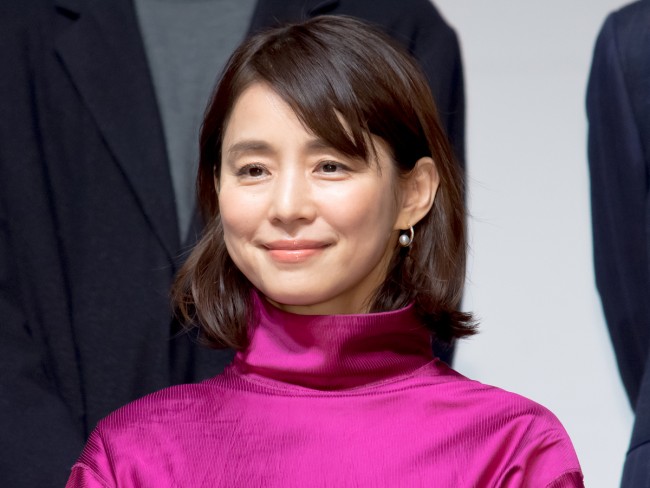 映画『サイレント・トーキョー』公開直前渋谷ジャックイベントに登場した石田ゆり子