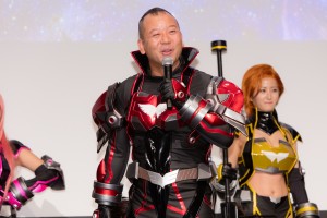 西村瑞樹、「高級シャンパン“ANGEL CHAMPAGNE”ARアプリ」誕生記念記者発表会に登場