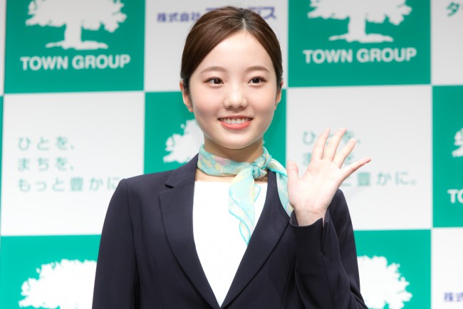 「タウングループ/タウンハウジング 新CM発表会」に登場した本田真凜