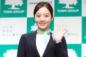 「タウングループ／タウンハウジング 新CM発表会」に登場した本田真凜