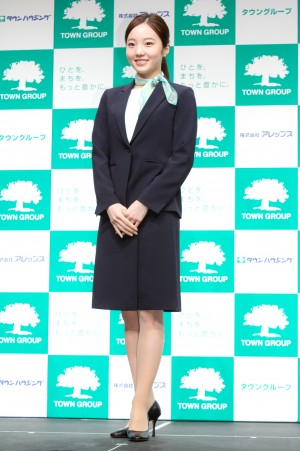 「タウングループ／タウンハウジング 新CM発表会」に登場した本田真凜