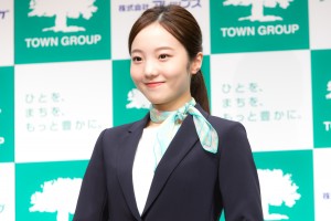 「タウングループ／タウンハウジング 新CM発表会」に登場した本田真凜