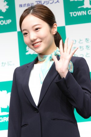 「タウングループ／タウンハウジング 新CM発表会」に登場した本田真凜