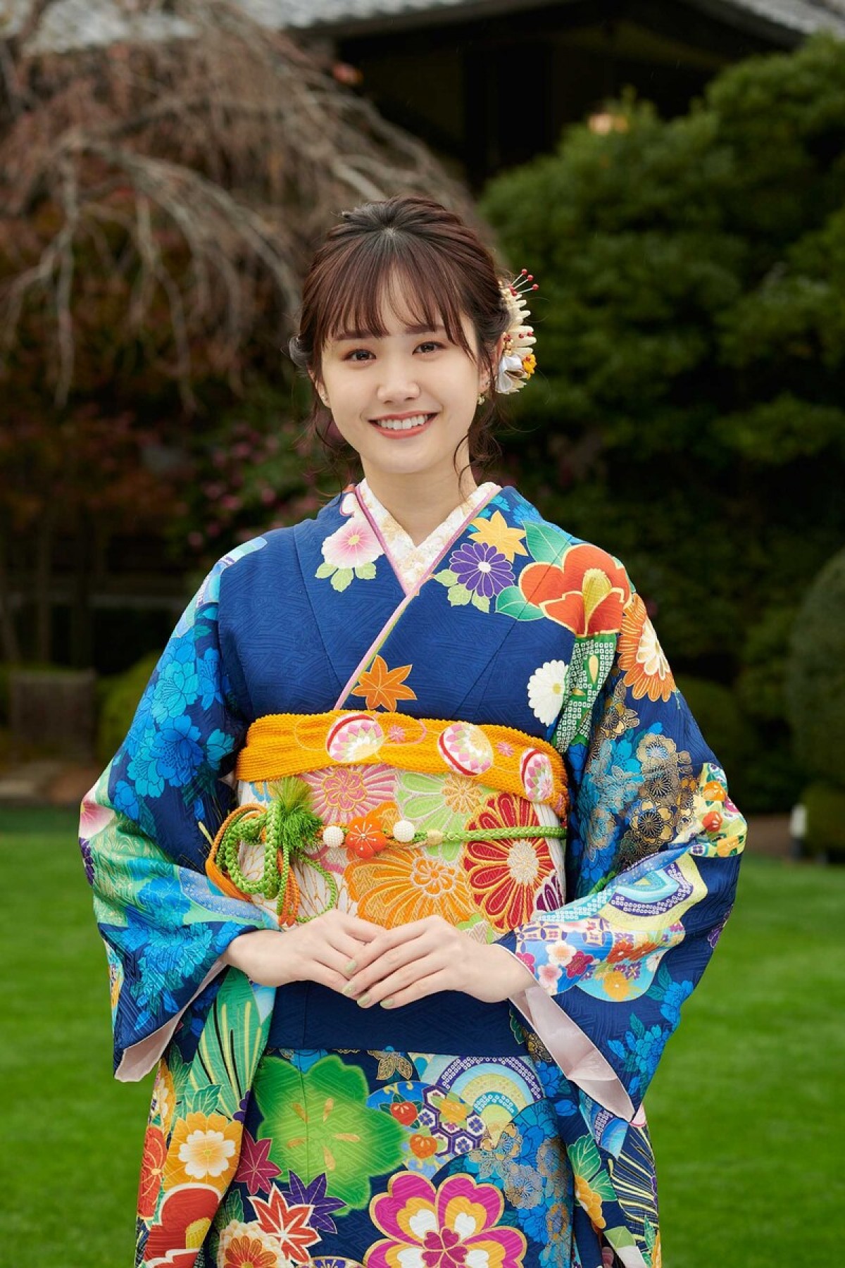 美の競演！ 小芝風花、高橋ひかる、本田望結ら晴れ着姿を披露