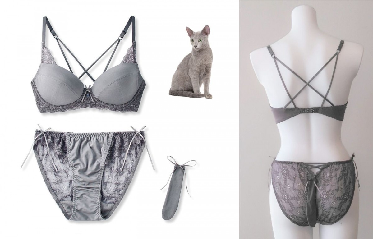 猫になりきれる「猫ブラ＆ショーツ」登場