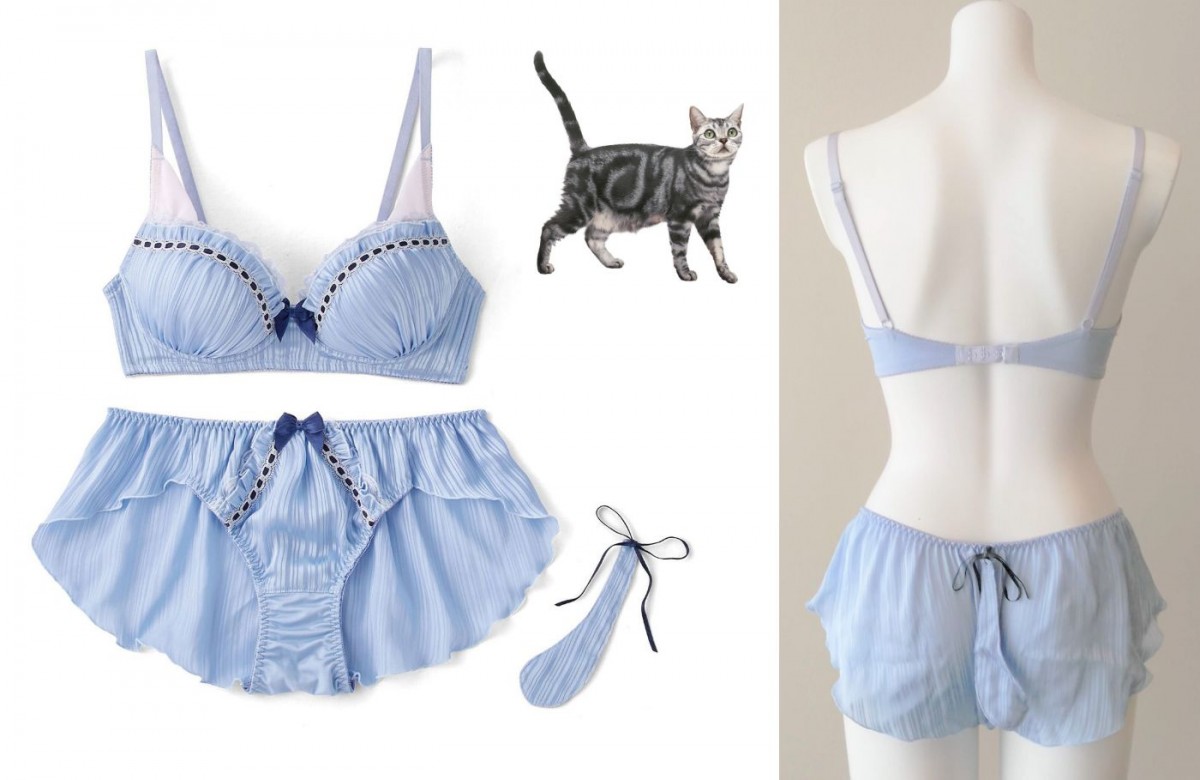 猫になりきれる「猫ブラ＆ショーツ」登場